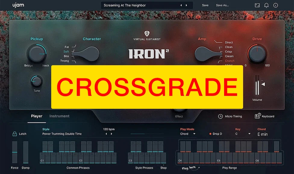 UJAM Crossgrade to IRON 2