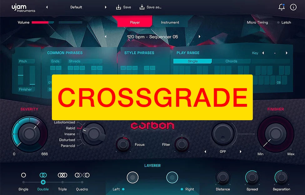 UJAM Crossgrade to CARBON