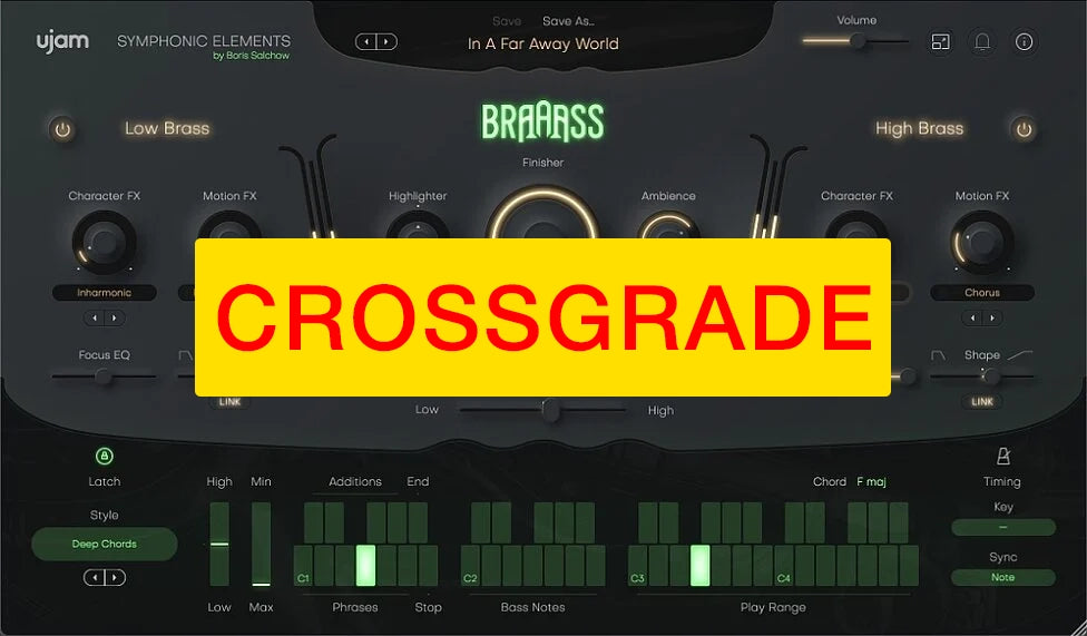 UJAM Crossgrade to BRAAASS