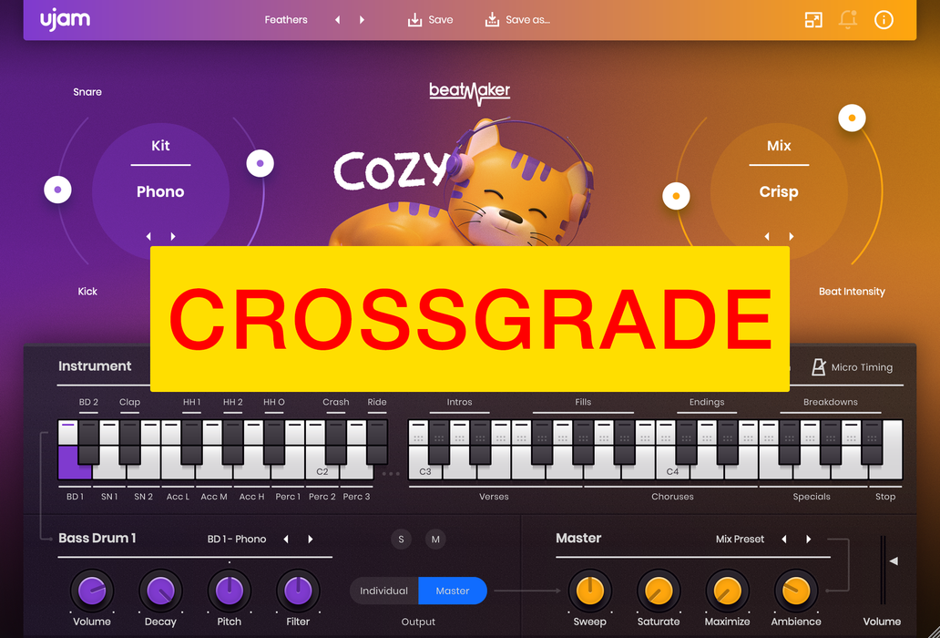 UJAM Crossgrade to COZY