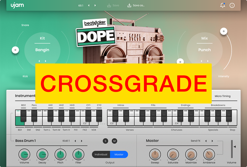 UJAM Crossgrade to DOPE 2