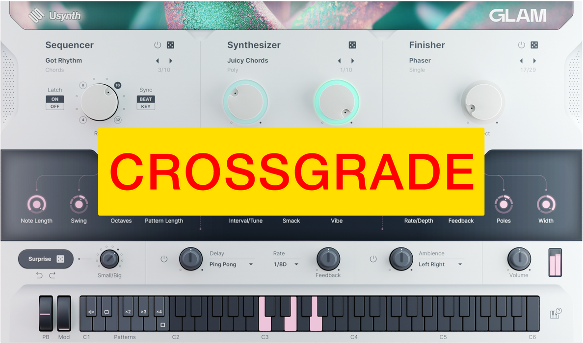 UJAM Crossgrade to GLAM