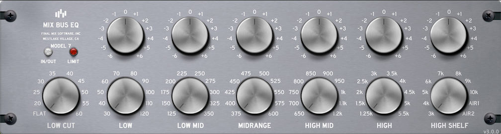 Final Mix Software Mix Bus EQ III