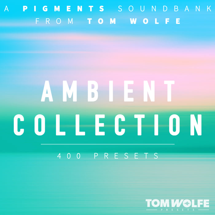 Tom Wolfe Ambient Collection for Pigments