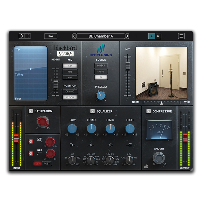Kit Plugins BB Chamber A Reverb
