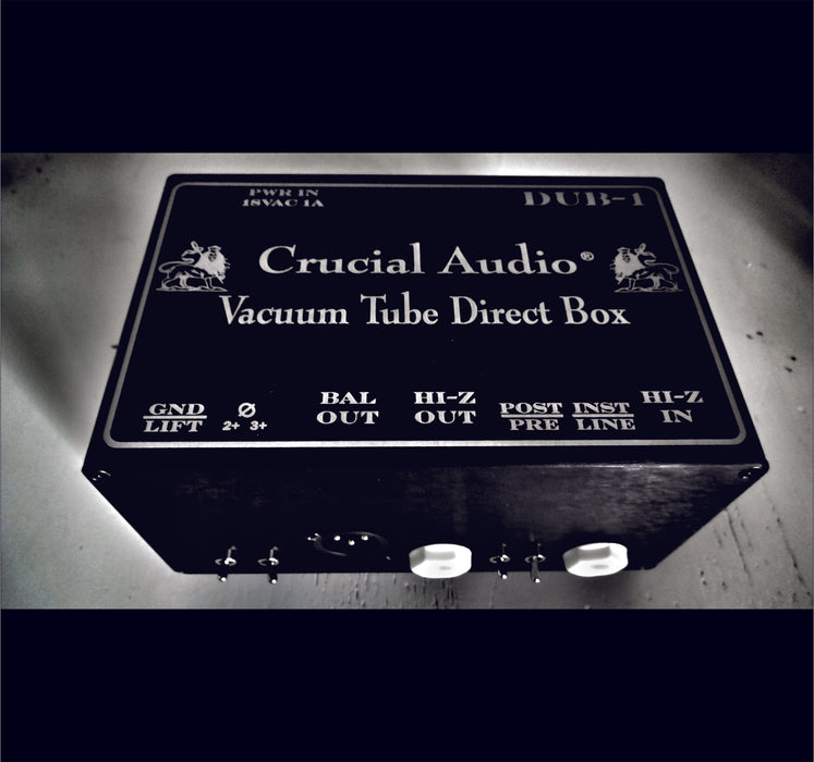 Crucial Audio DUB-1 Vacuum Tube Direct Box