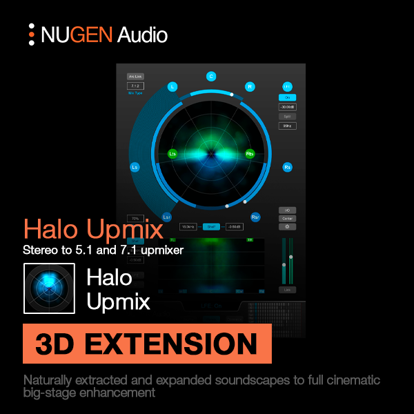 Nugen Audio NUGEN Halo Upmix 3D extension