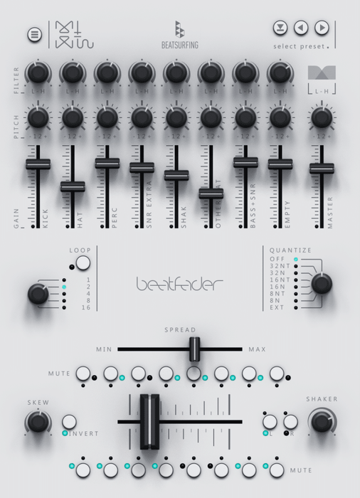 Druw Audio BeatSurfing beatfader