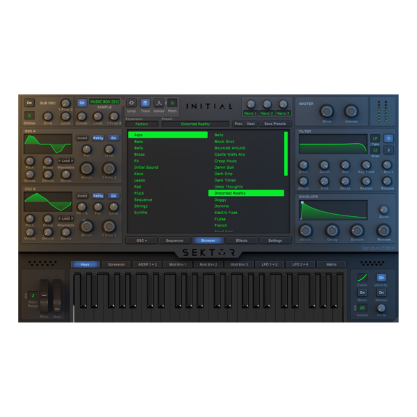 Initial Audio Sektor