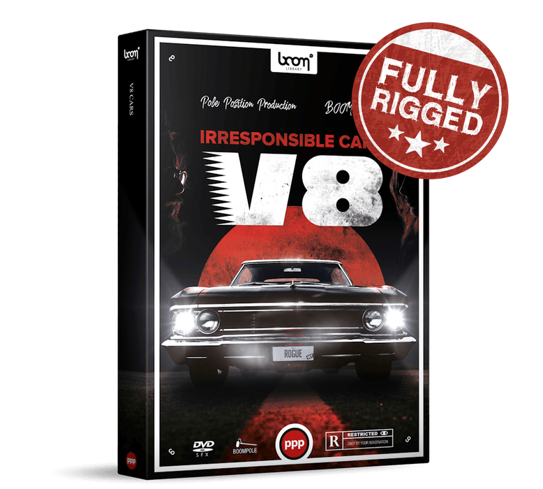Boom Library Boom Cars V8 Fully Rigged