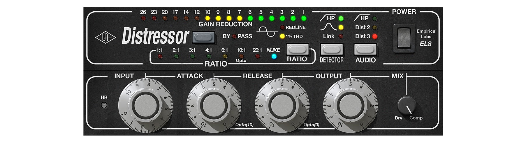 Universal Audio UAD Empirical Labs EL8 Distressor Comp