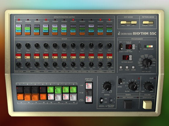 Cherry Audio CA KR-55C Drum Machine