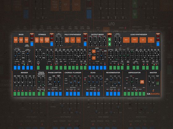 Cherry Audio CA Cherry Audio Quadra Synthesizer