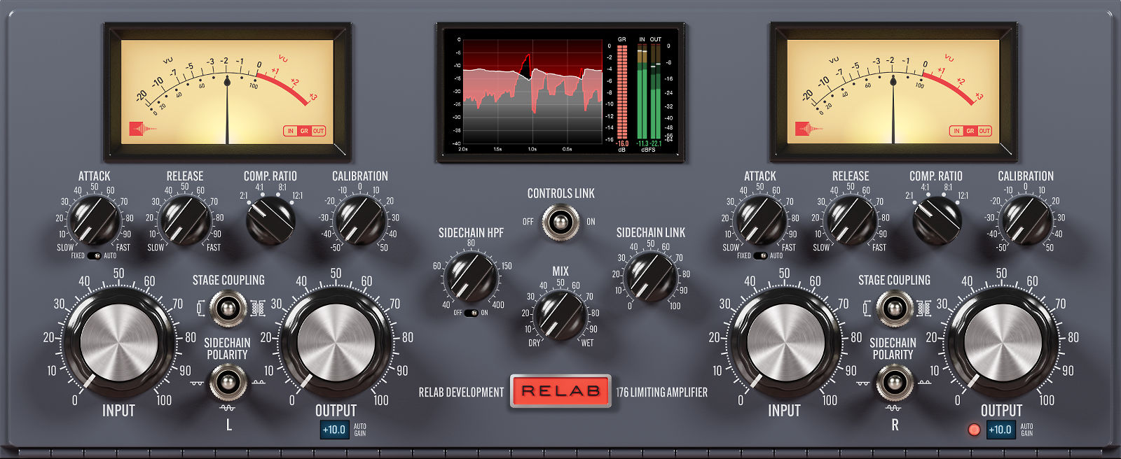 Relab Development Relab 176 Tube Compressor/Limiter