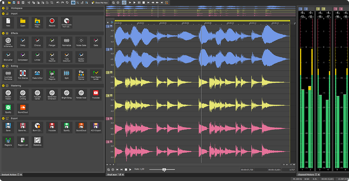 Magix SOUND FORGE Audio Studio 17