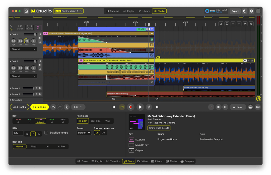 DJ. Studio DJ.Studio Pro + Stems