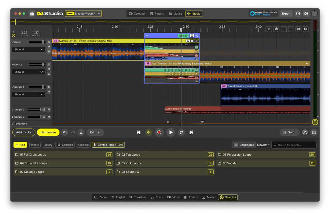 DJ. Studio DJ.Studio Pro + Stems