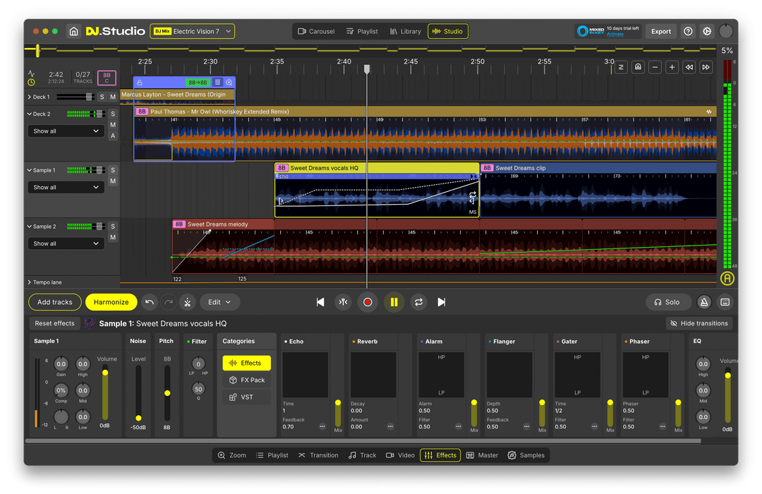 DJ. Studio DJ.Studio Pro + Stems