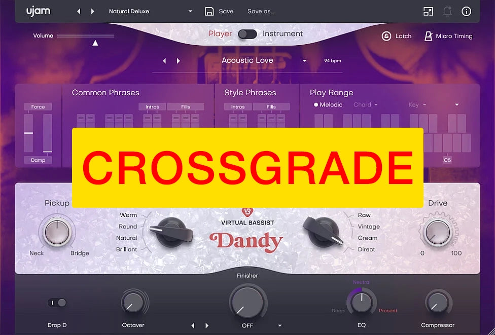 UJAM Crossgrade to DANDY