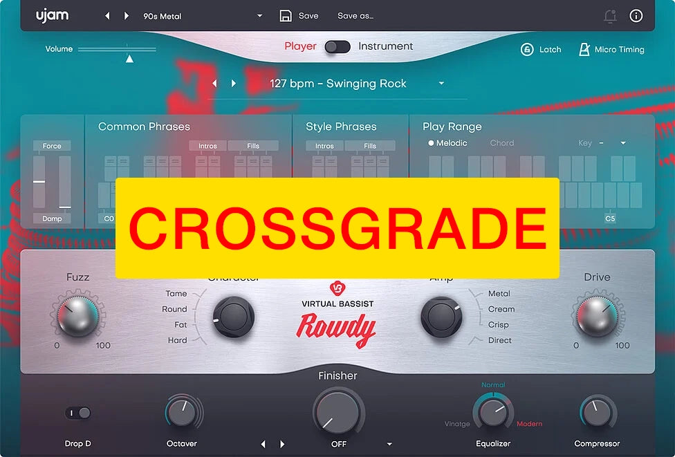 UJAM Crossgrade to ROWDY 2