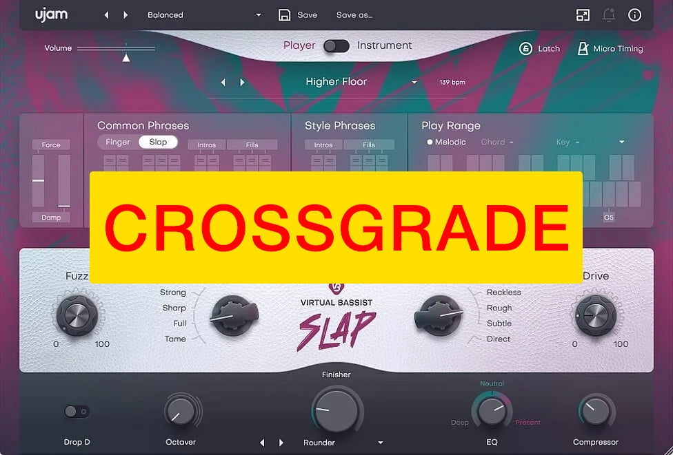 UJAM Crossgrade to SLAP