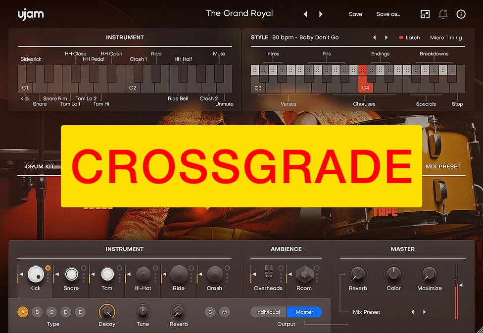 UJAM Crossgrade to LEGEND