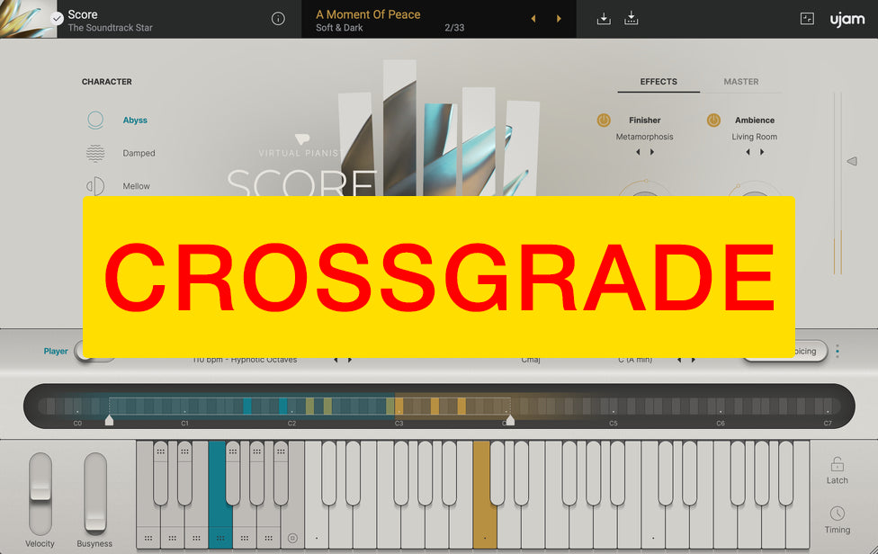 UJAM Crossgrade to SCORE