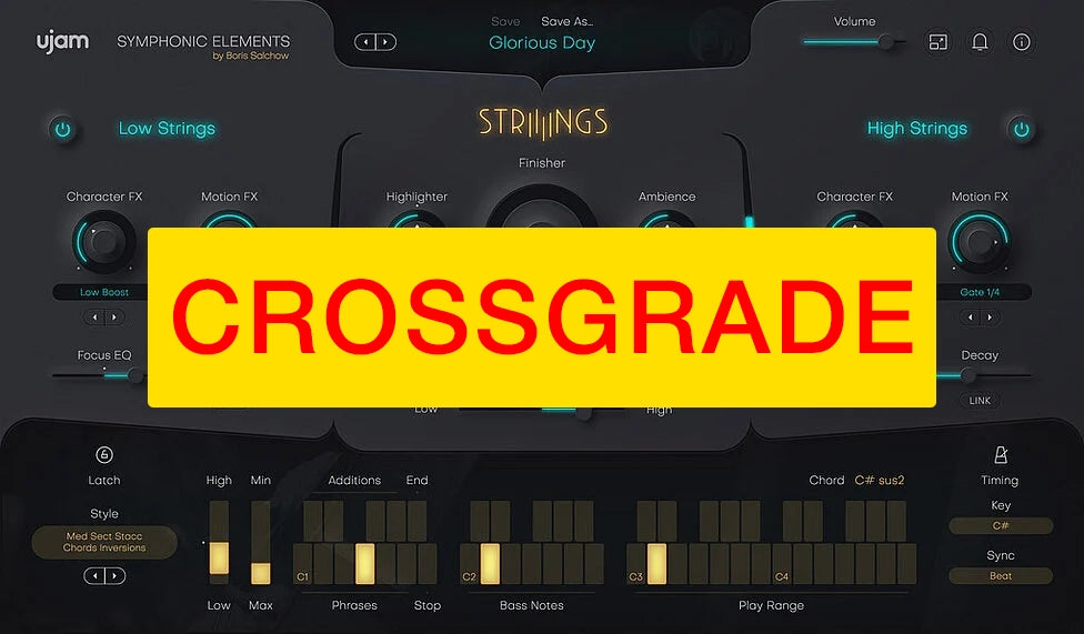 UJAM Crossgrade to STRIIIINGS