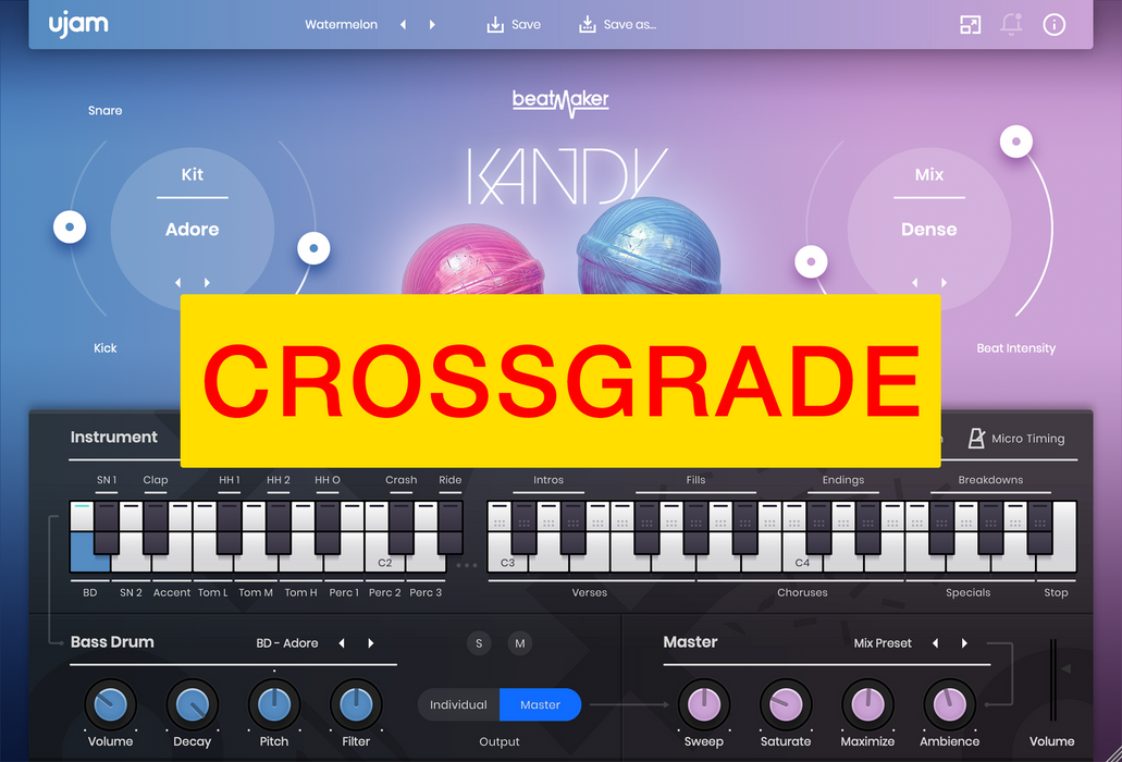 UJAM Crossgrade to KANDY