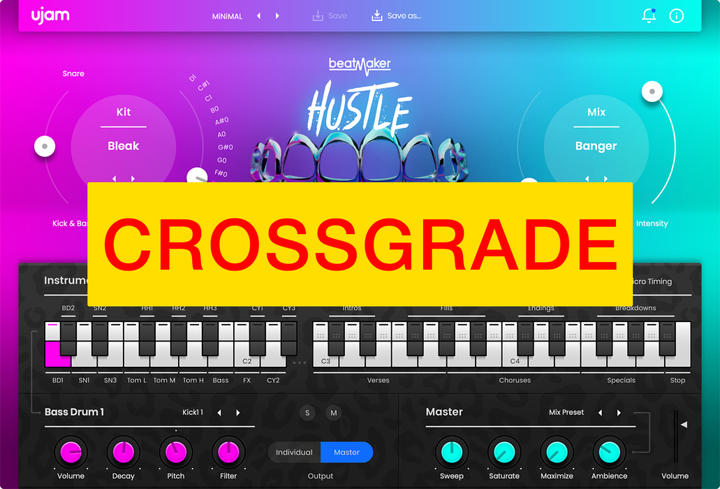 UJAM Crossgrade to HUSTLE 2