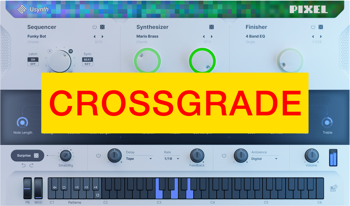 UJAM Crossgrade to PIXEL 2