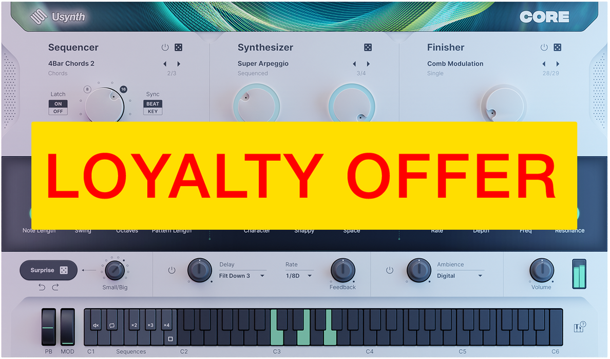 UJAM CORE Loyalty Offer