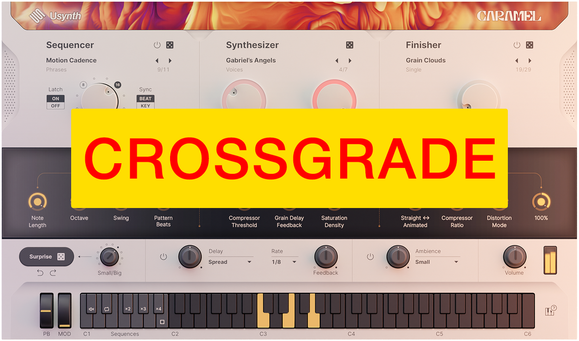 UJAM Crossgrade to CARAMEL