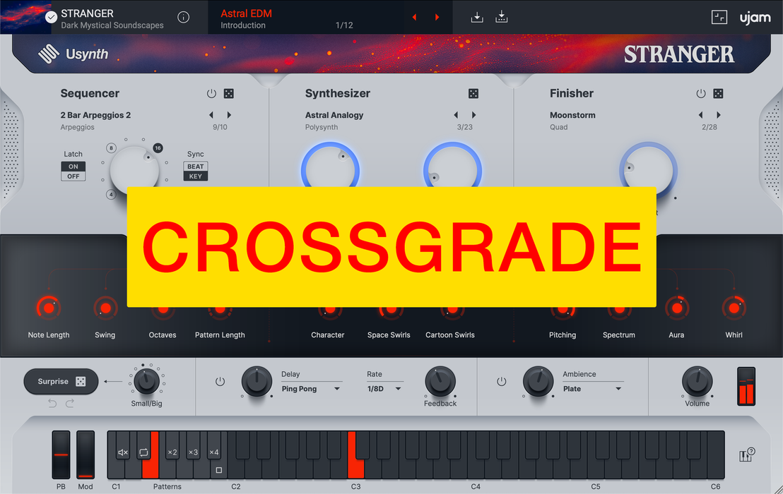 UJAM Crossgrade to STRANGER