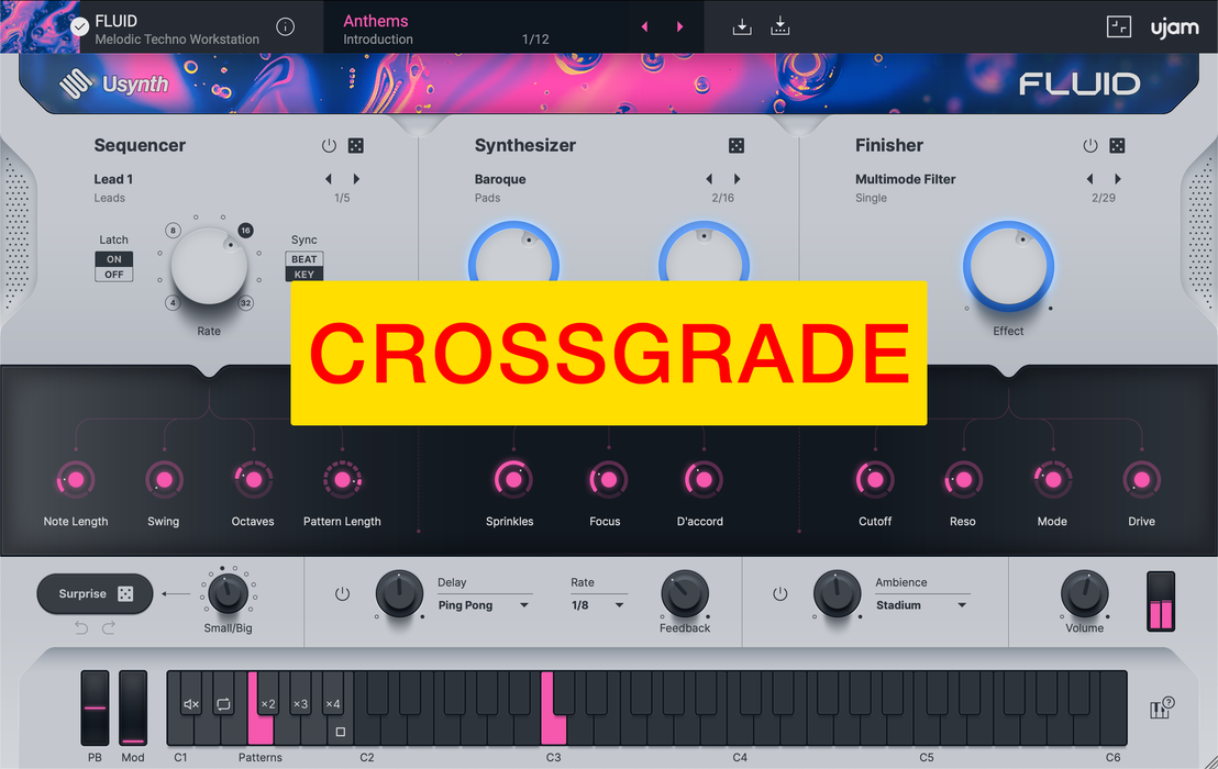 UJAM Crossgrade to FLUID