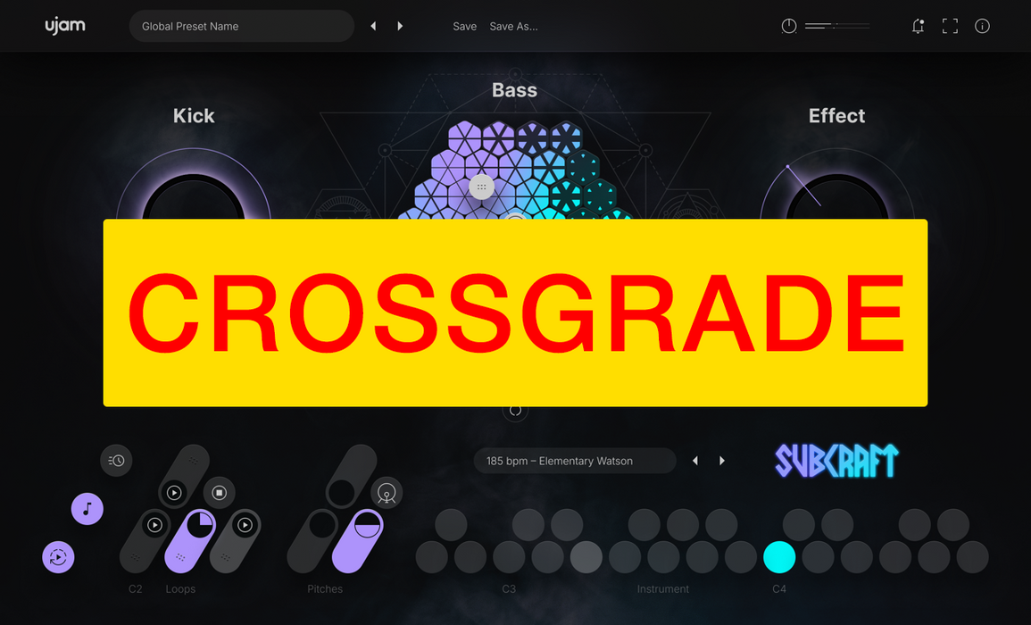 UJAM Crossgrade to SUBCRAFT