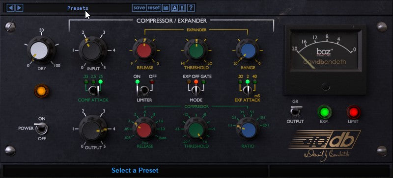 BOZ Digital Labs Boz 10dB Compressor
