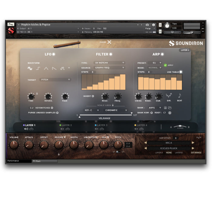 Soundiron Hopkin Instrumentarium: Icicles & Pop Ice