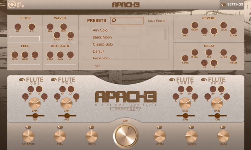 NNLLC Apache - Native American Flute