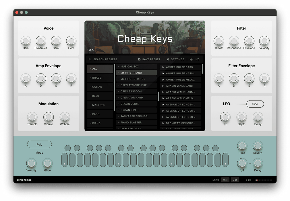 Sonicnomad Cheap Keys Virtual Instrument