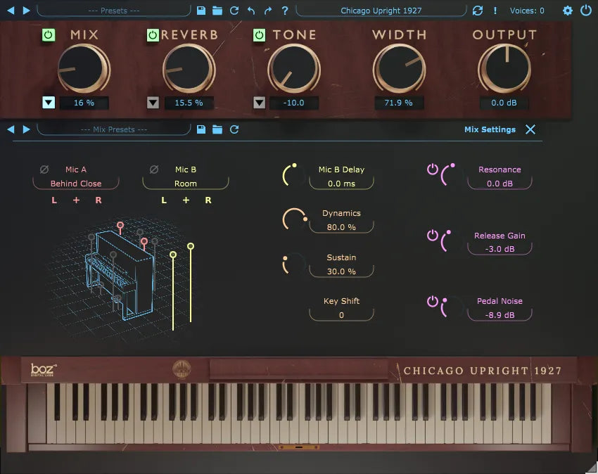 BOZ Digital Labs Boz Chicago Upright 1927 Pro