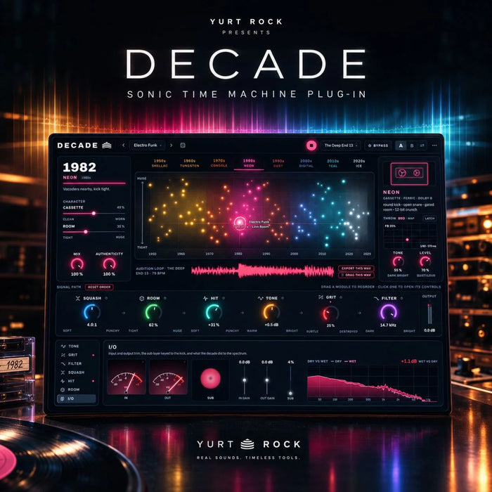 Yurt Rock DECADE - Sonic Time Machine Plug-In