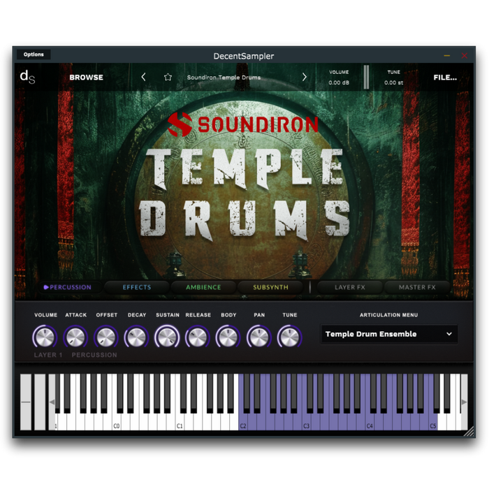 Soundiron Temple Drums