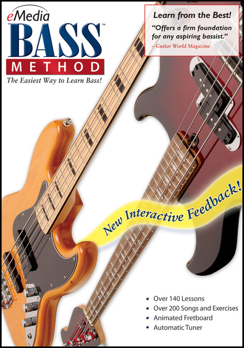 eMedia Bass Method - Mac for 10.5 to 10.14, 32-bit