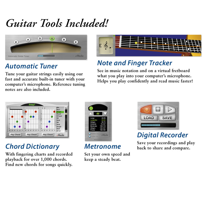 eMedia Guitar Method Deluxe MAC
