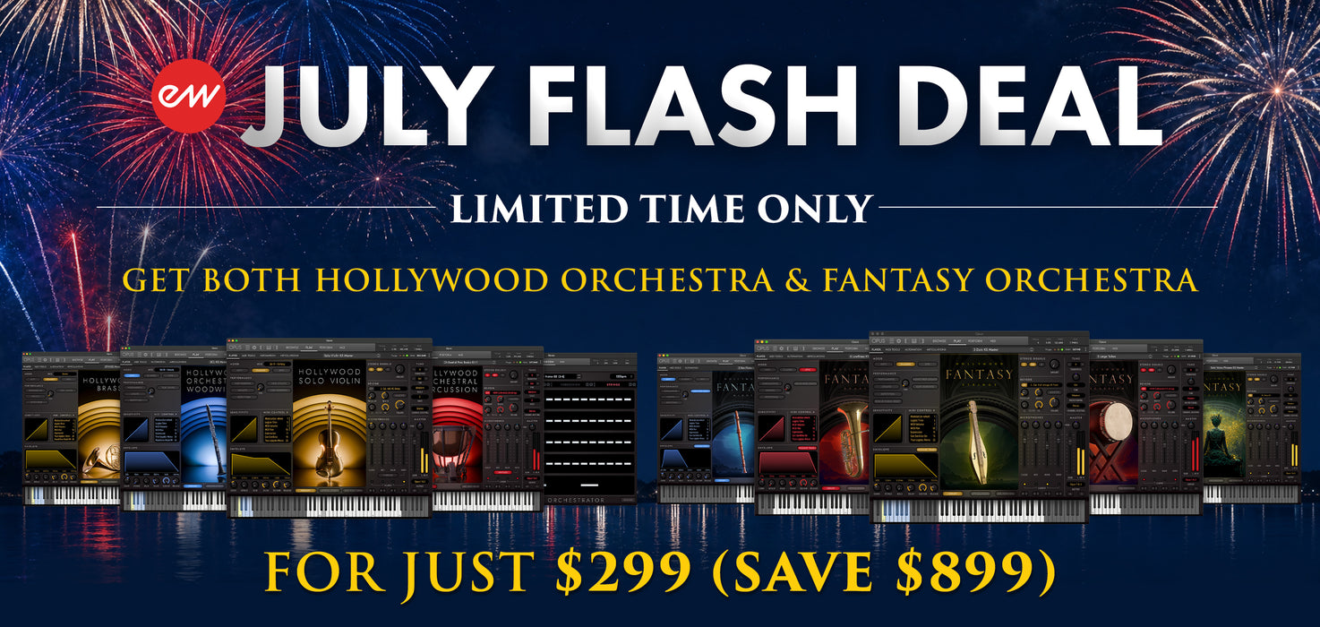 EastWest Promo Bundles HOLLYWOOD ORCHESTRA/ HOLLYWOOD FANTASY ORCHESTRA