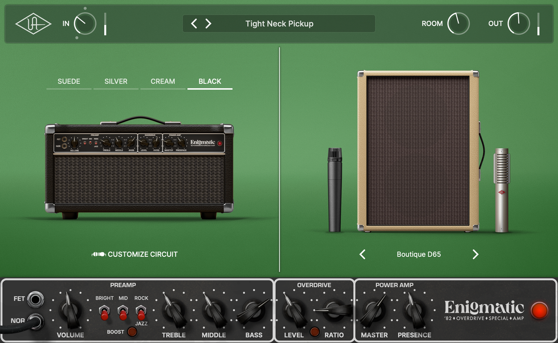 Universal Audio UAD Enigmatic '82 Overdrive Special Amp