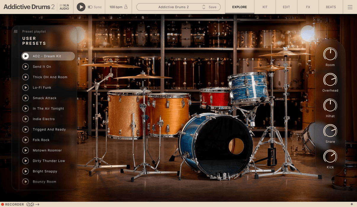 XLN Audio Addictive Drums 2: Custom