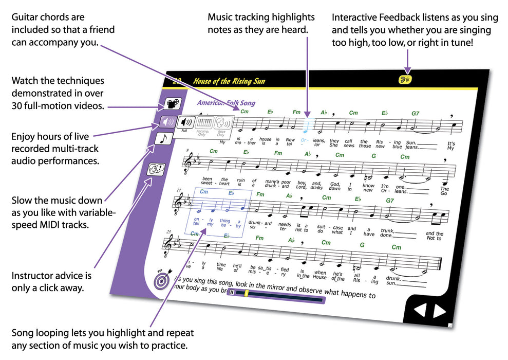 eMedia Singing For Dummies - Mac 10.5 to 10.14, 32-bit