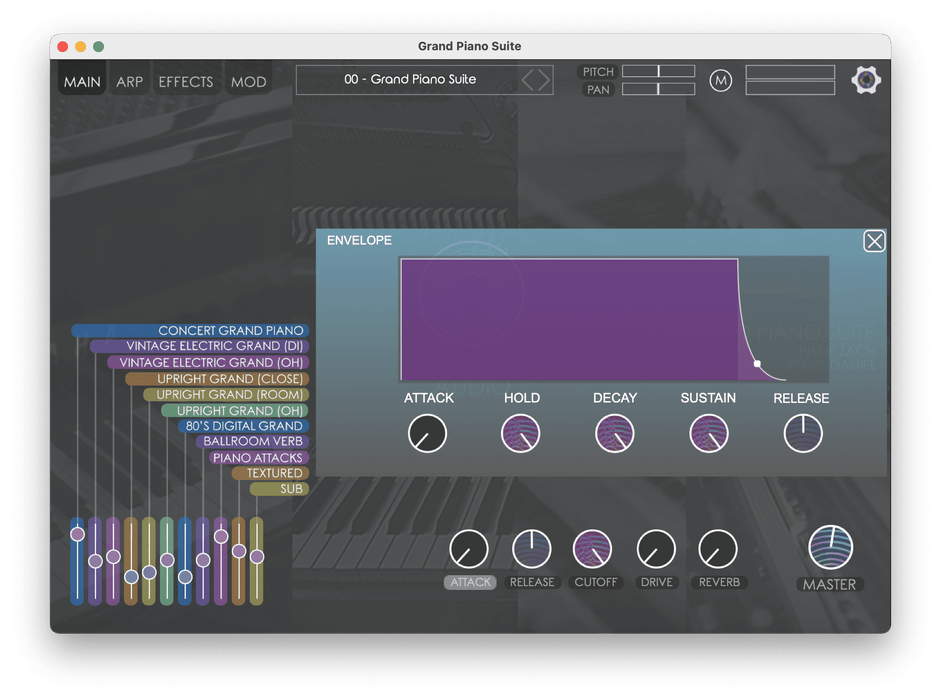 Nightfox Audio Grand Piano Suite